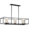 Progress Lighting Chadwick Three-Light Matte Black Island Chandelier P400225-031 - alternate 7